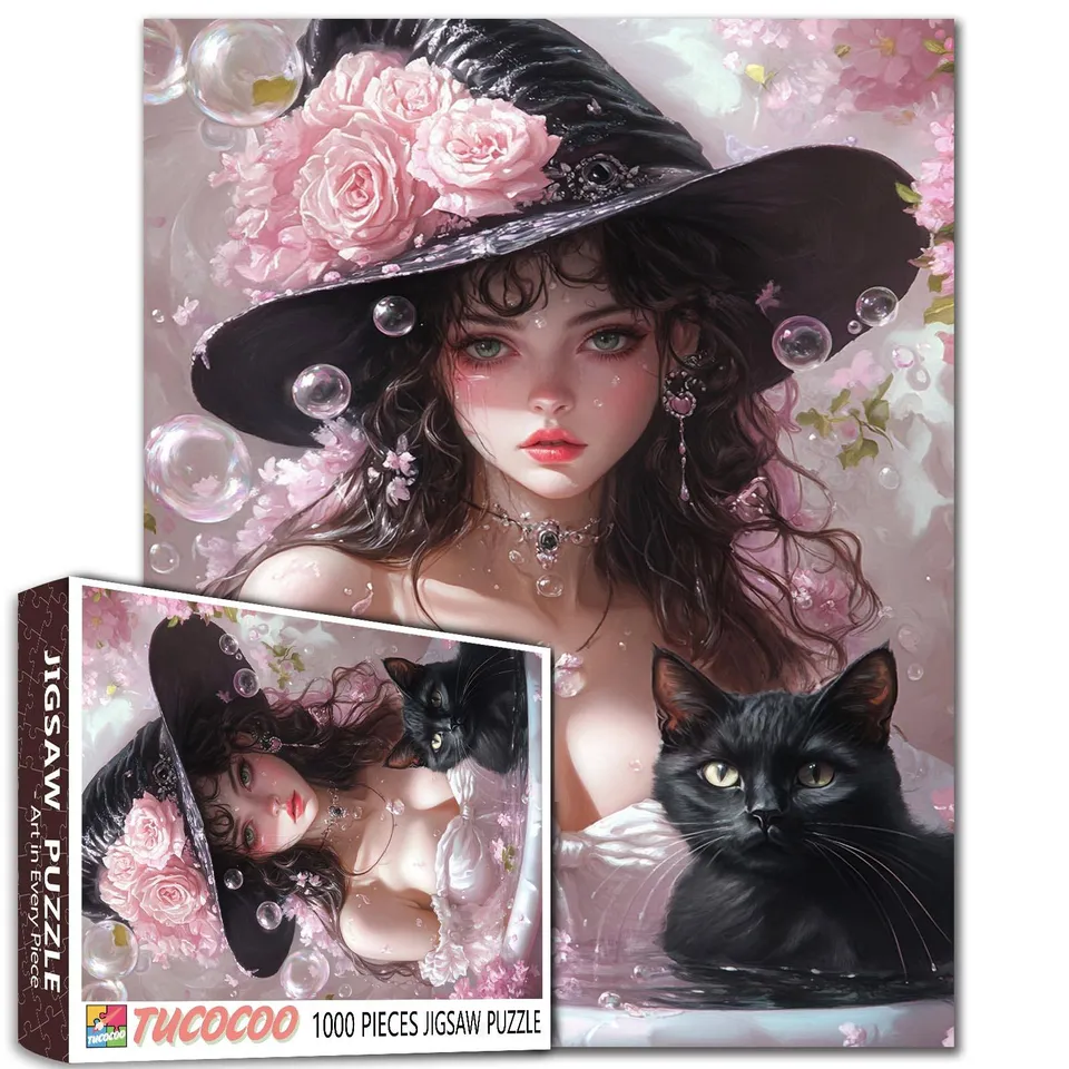 tucocoo-fantasy-witch-girl-puzzle-1000-teile-hexen-motiv image 1