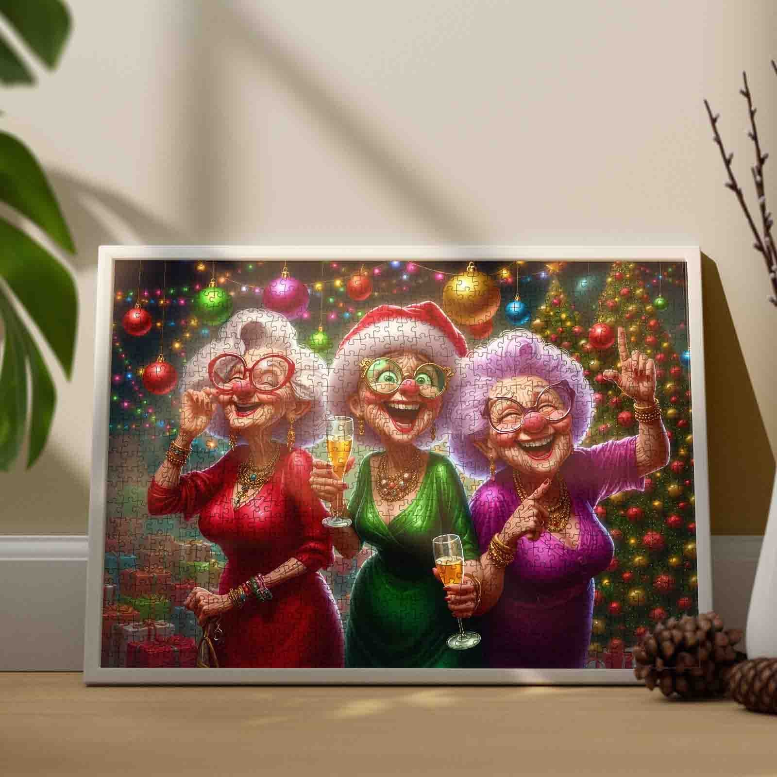 tucocoo-jigsaw-christmas-party-puzzle-1000-teile-weihnachten image 3
