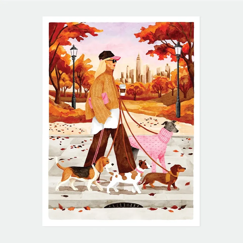 all-the-ways-to-say-dog-team-poster-50x70-cm-herbst image 1