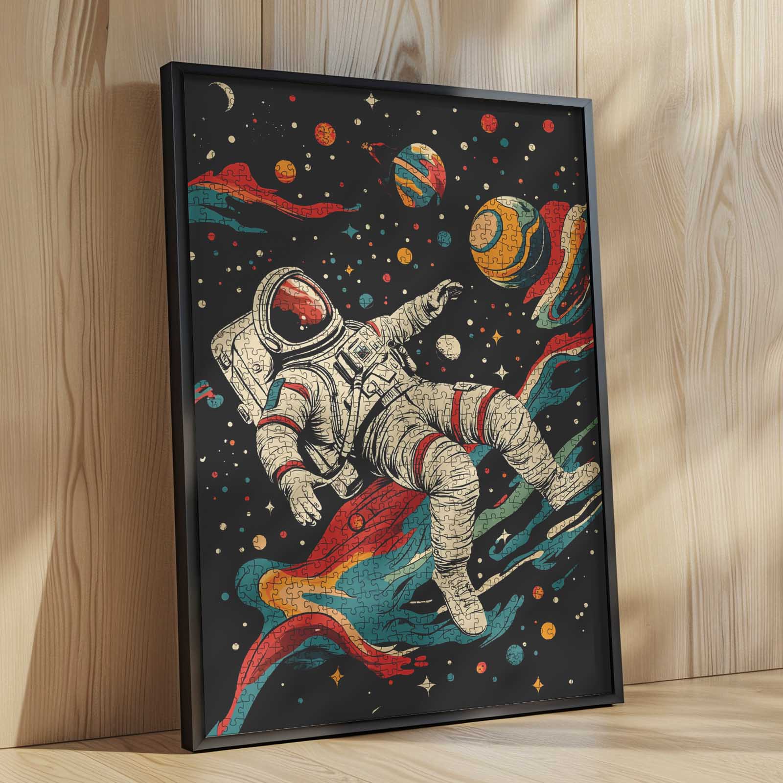 tucocoo-jigsaw-puzzles-astronaut-floating-in-space-puzzle-1000-teile image 4