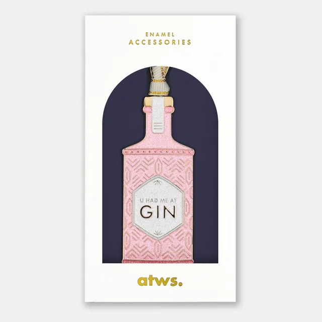 all-the-ways-to-say-christmas-gin-christbaumschmuck-emaille image 1