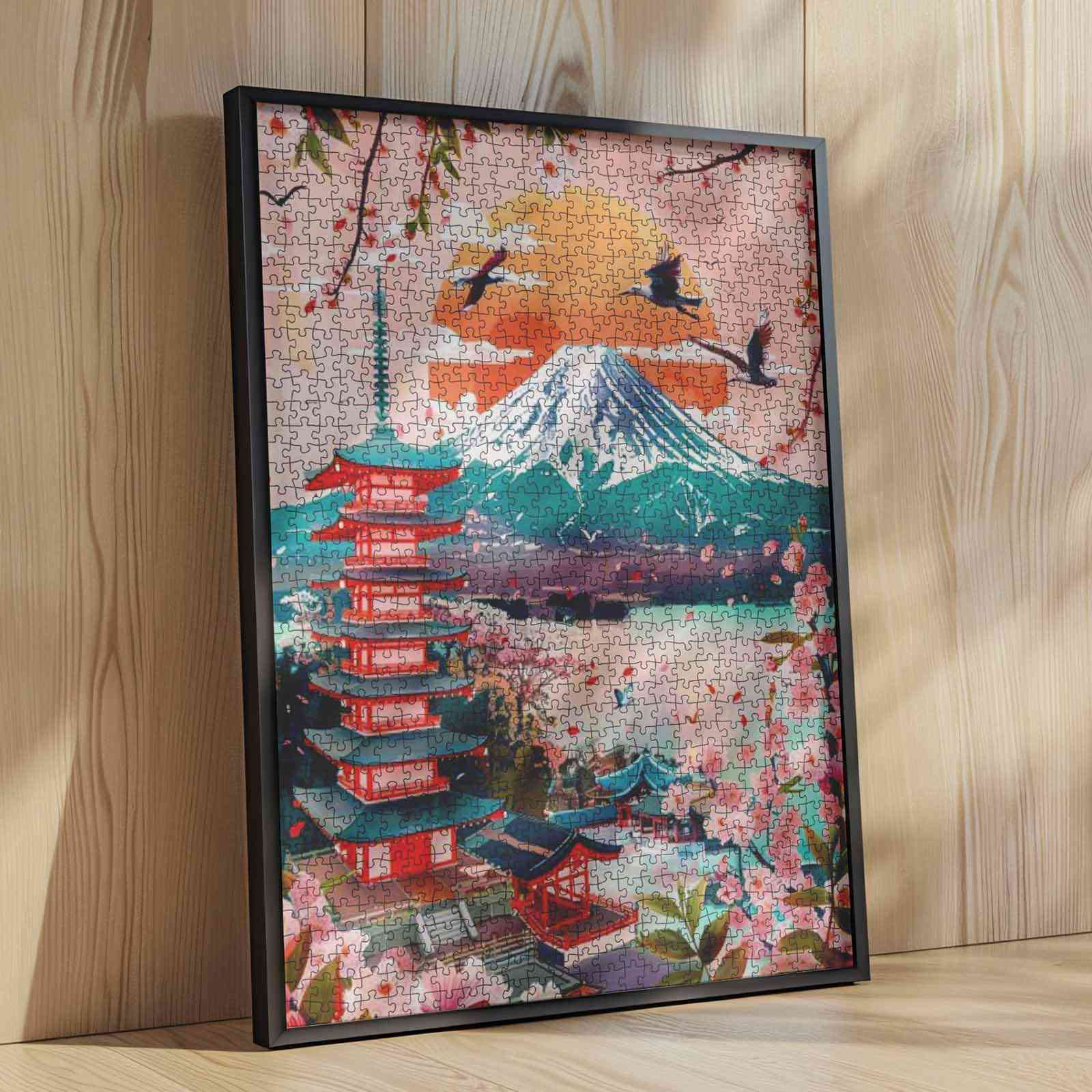 tucocoo-cherry-blossoms-mount-fuji-puzzle-1000-teile-japan image 4