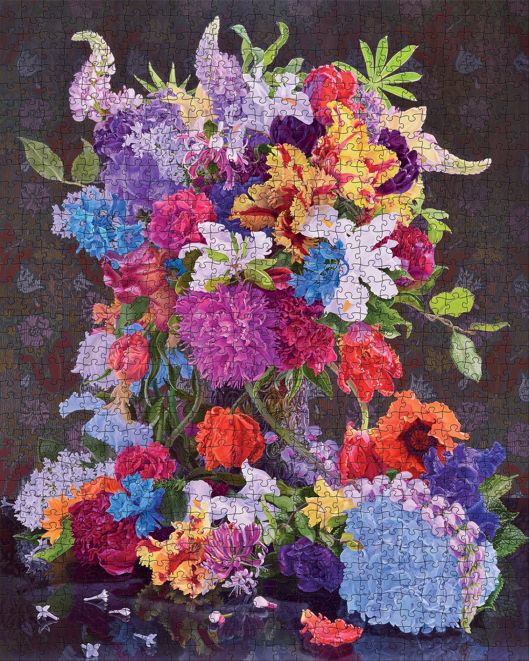 pomegranate-puzzle-eric-wert-arrangement-1000-teile-blumen image 2