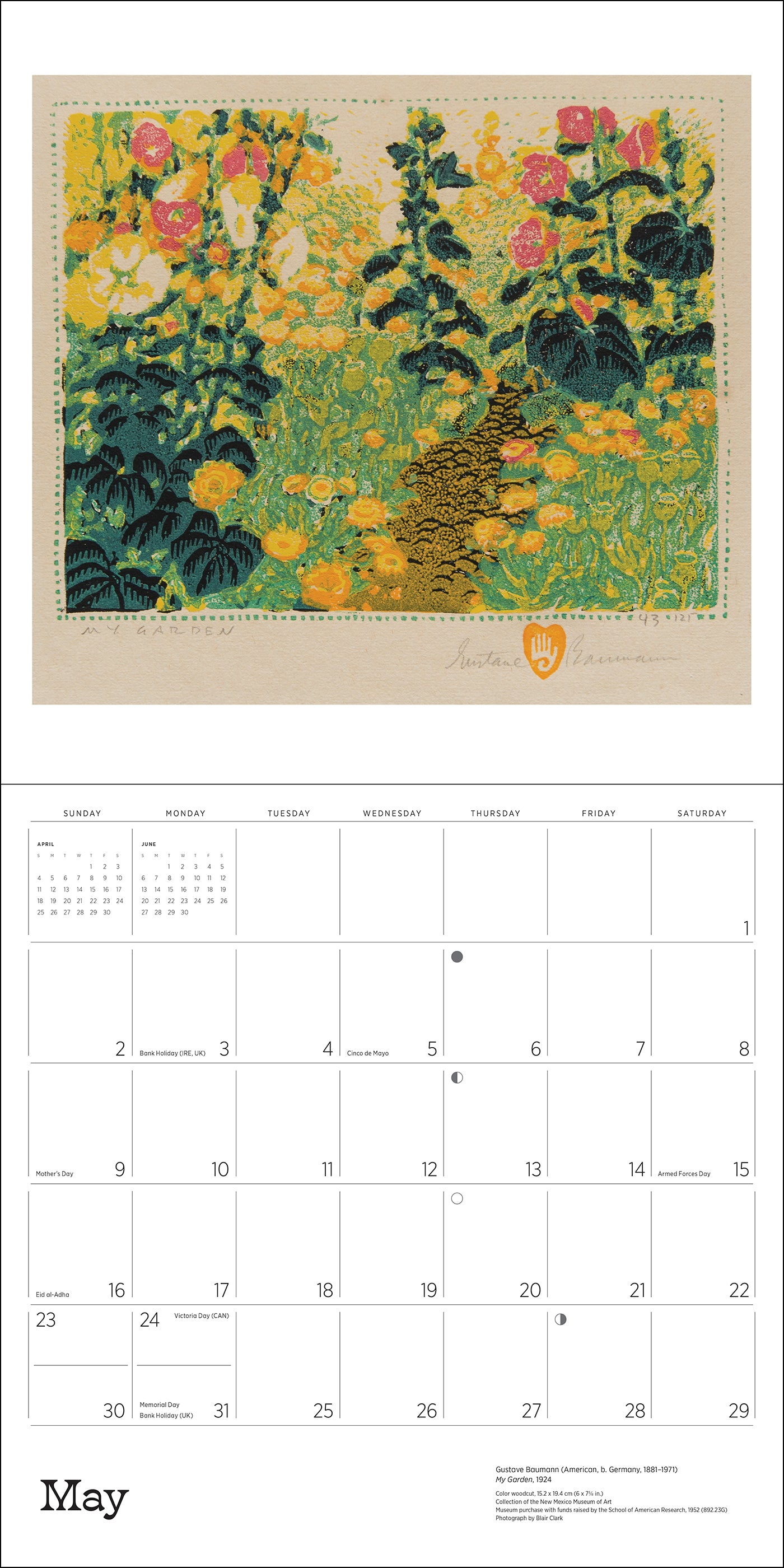pomegranate-gustave-baumann-2027-wandkalender-landschaften image 5