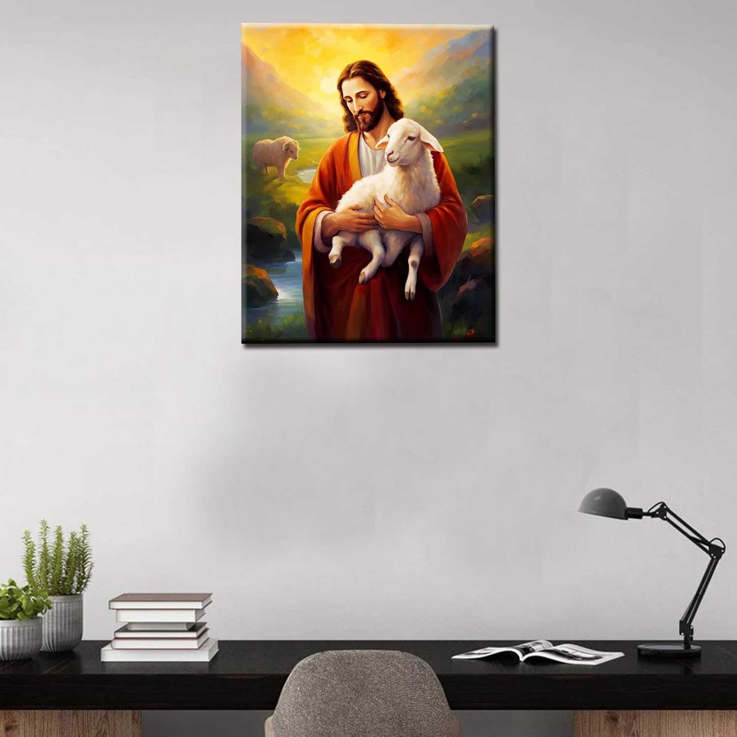 tucocoo-jesus-und-schaf-malen-nach-zahlen-40x50-ohne-rahmen image 2
