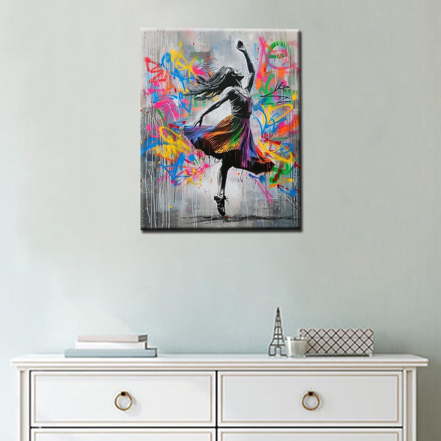 tucocoo-modern-dancing-girl-malen-nach-zahlen-graffiti-40x50 image 3