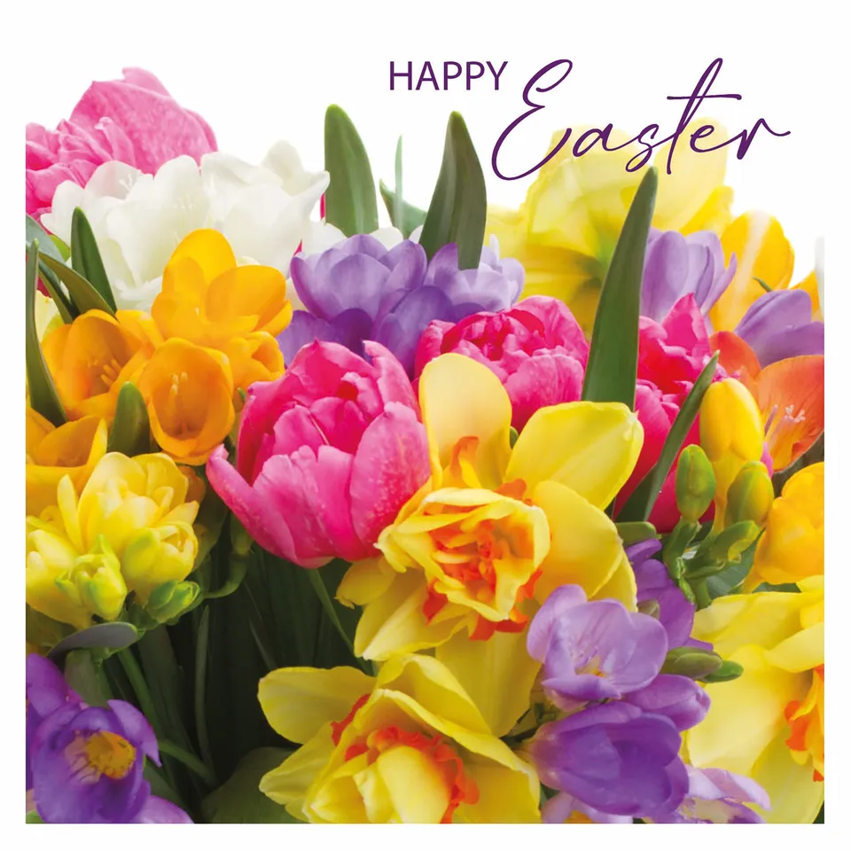 otter-house-easter-brights-osterkarten-set-blumen image 1