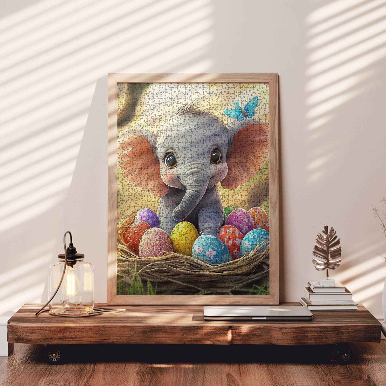 tucocoo-easter-bunny-elephant-puzzle-1000-teile image 3