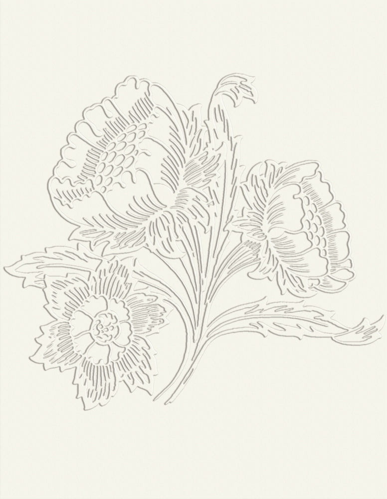 pomegranate-morris-embossed-gru-kartenset-12-karten-blumen image 4