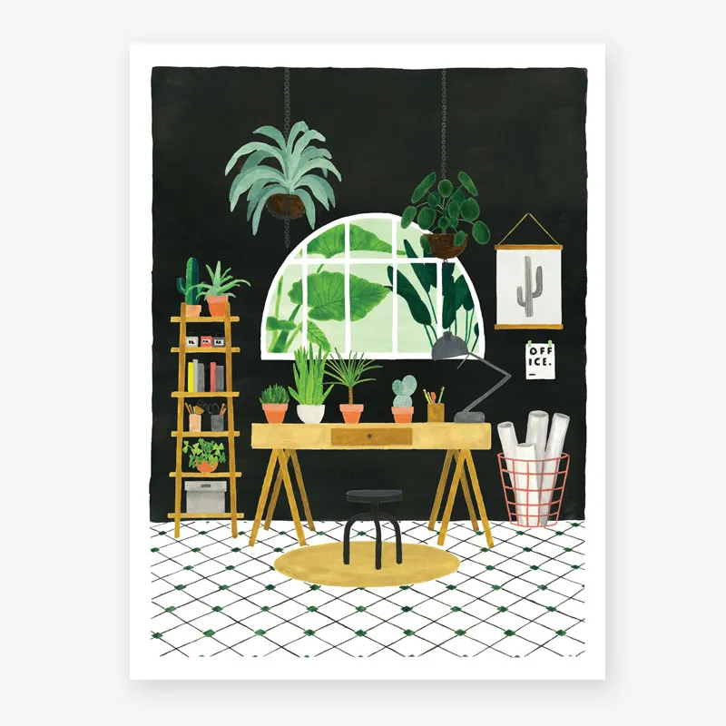 all-the-ways-to-say-office-poster-pflanzen-29-7x39-7-cm image 1
