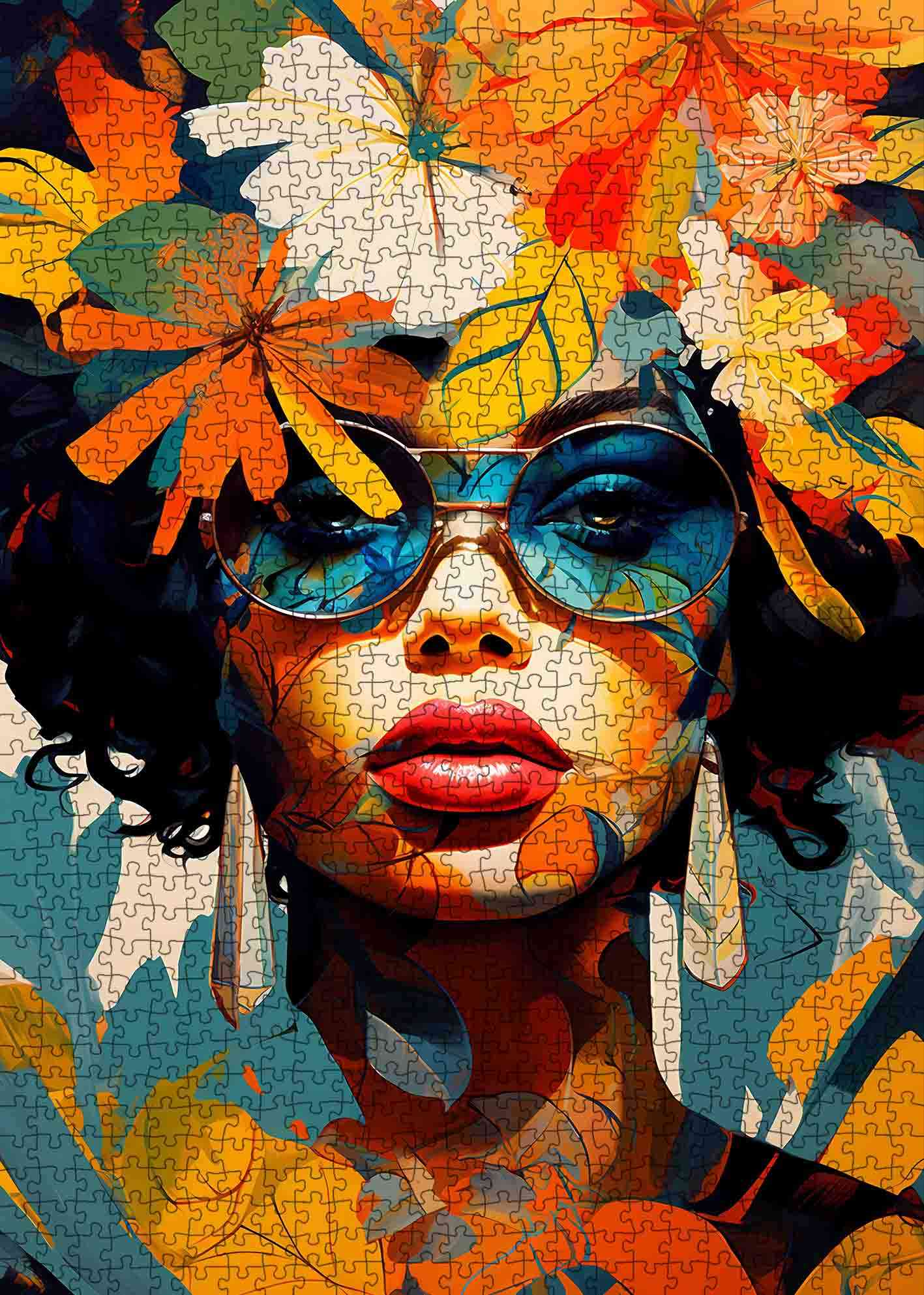 tucocoo-graffiti-frau-puzzle-1000-teile-portrait image 2