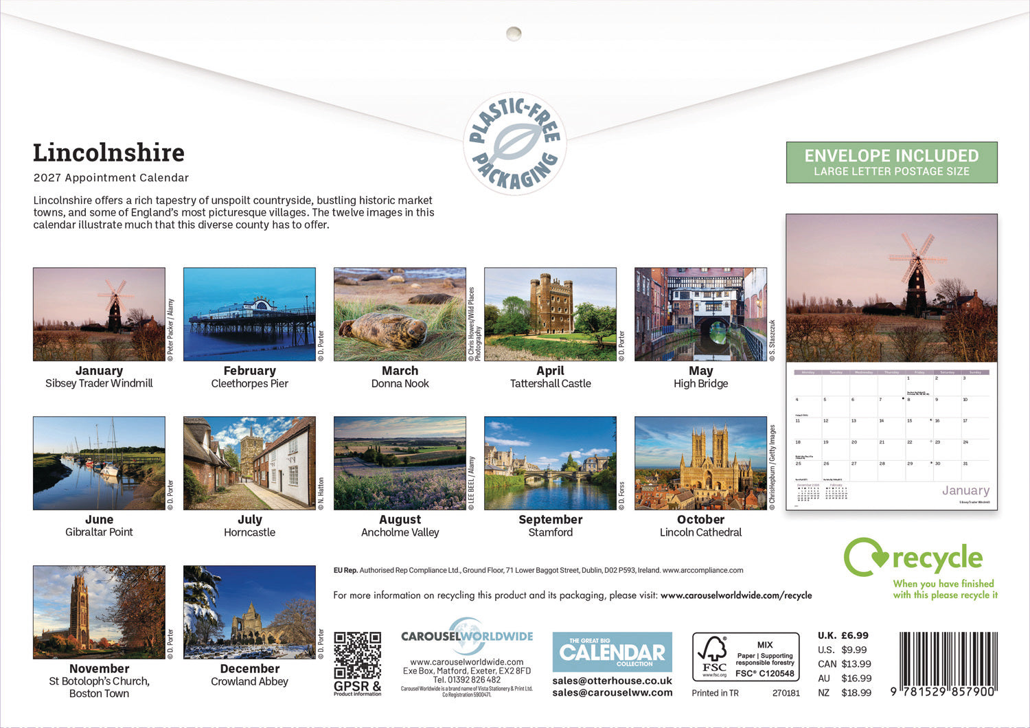 otter-house-lincolnshire-a4-kalender-2027-wandkalender image 2