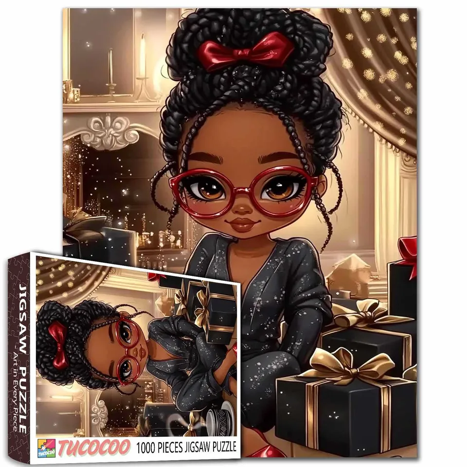 tucocoo-chic-holiday-vibes-puzzle-1000-teile-weihnachten image 1