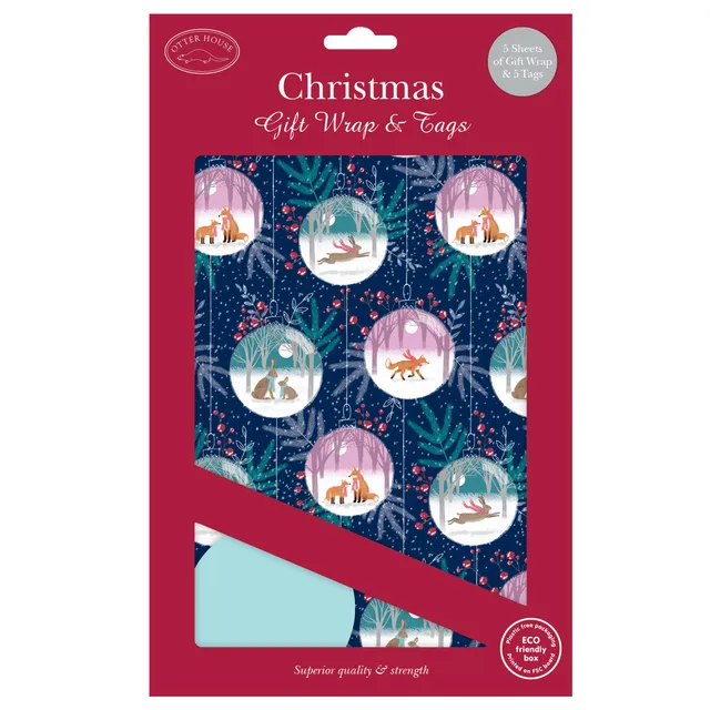 otter-house-wildlife-baubles-weihnachts-geschenkpapier-5-b-gen image 1