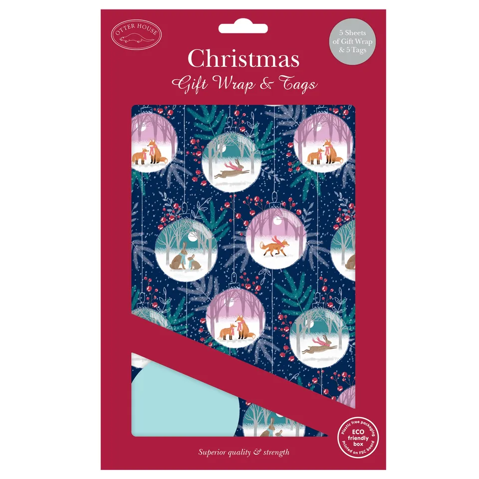 otter-house-wildlife-baubles-weihnachts-geschenkpapier-5-b-gen image 1