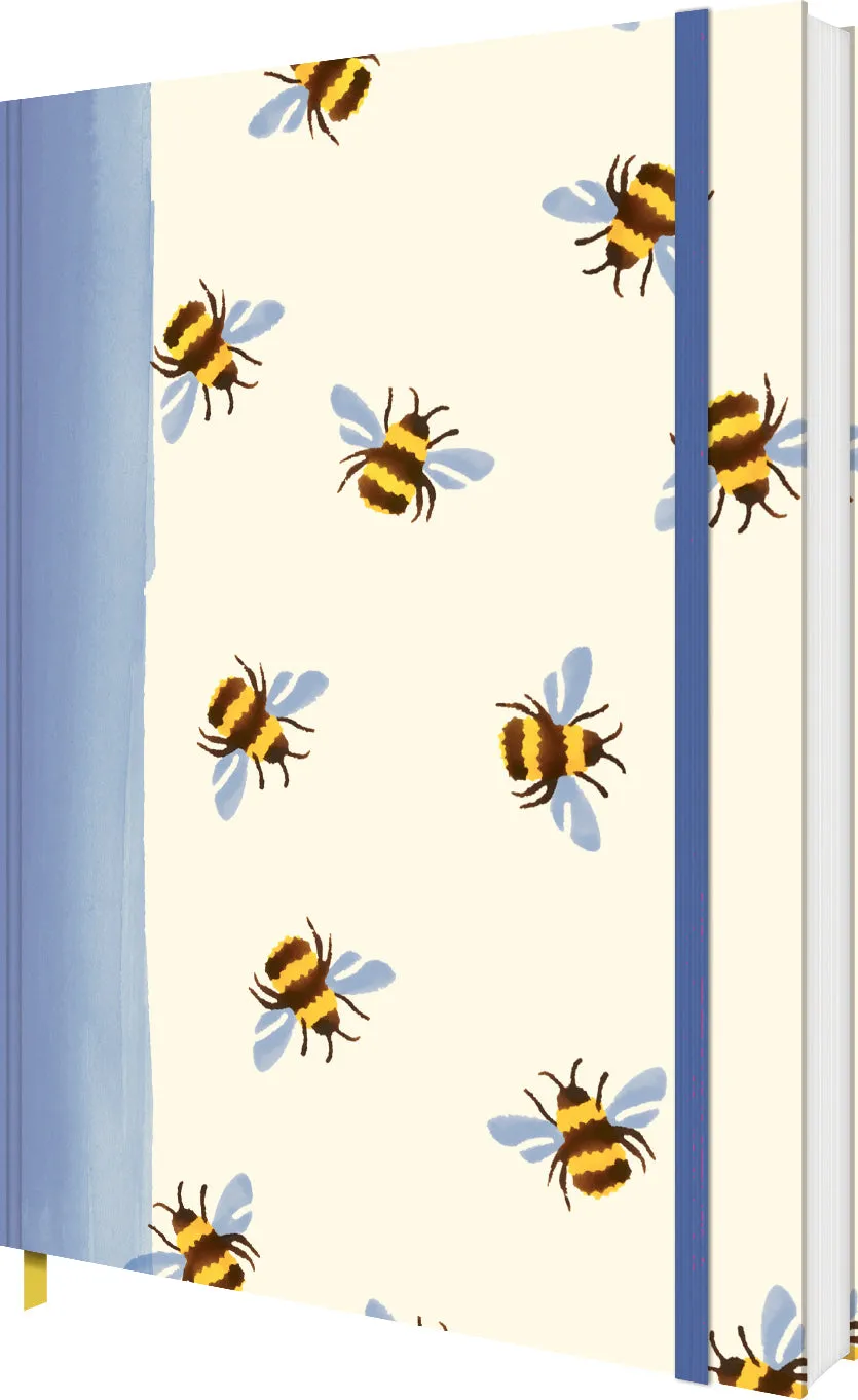 emma-bridgewater-bumblebee-notizbuch-a5-bienen image 1