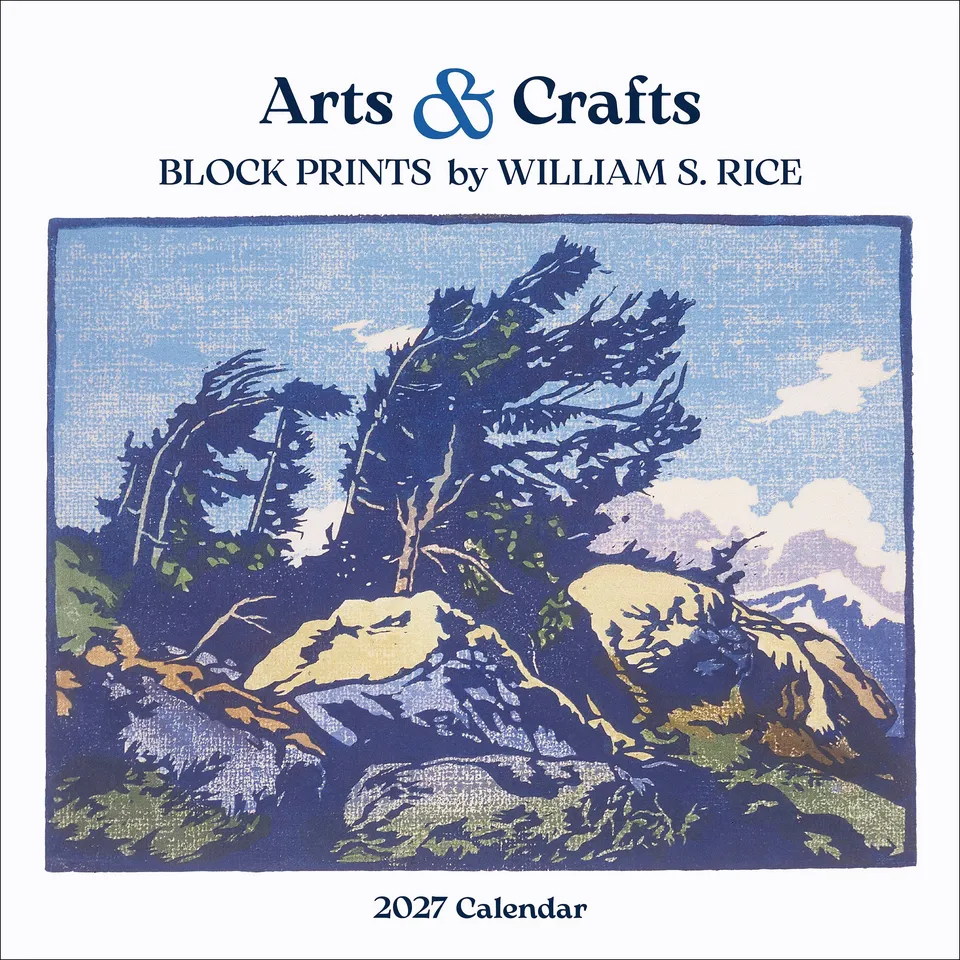 pomegranate-rice-block-prints-wandkalender-2027-landschaften image 1