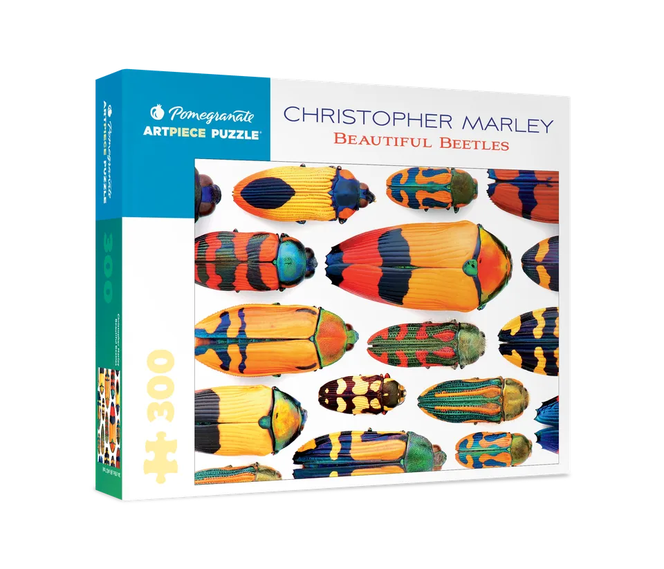 pomegranate-marley-beautiful-beetles-puzzle-300-teile-k-fer image 1