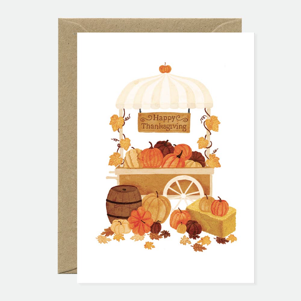 all-the-ways-to-say-happy-thanksgiving-gru-karte-a6-herbst image 1