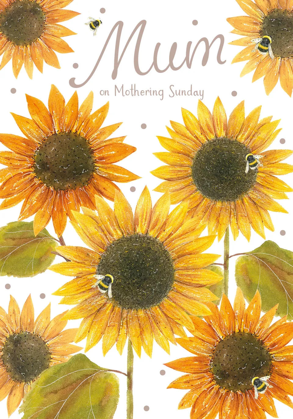 otter-house-mothering-sunday-sunflowers-muttertagskarte image 1