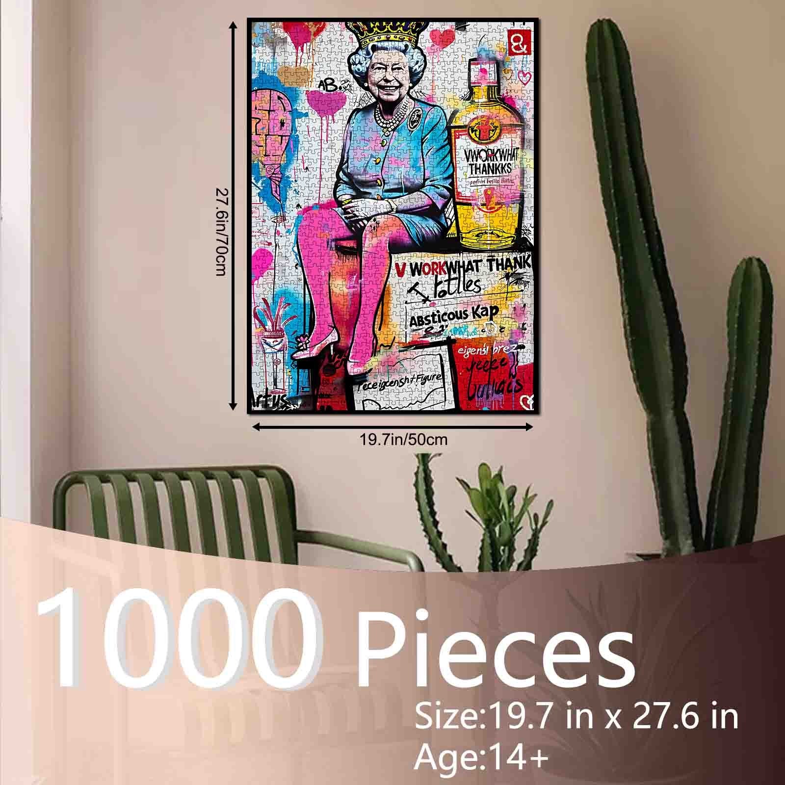 tucocoo-graffiti-queen-pop-art-puzzle-1000-teile-street-art image 5