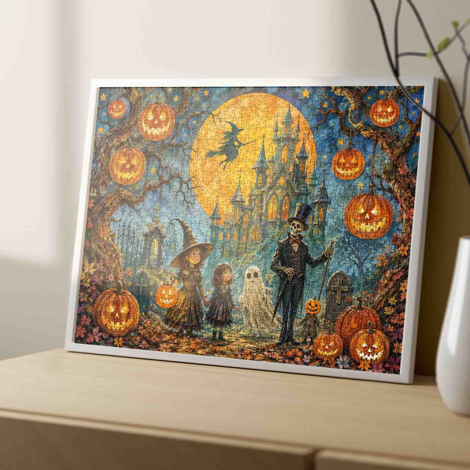 tucocoo-jigsaw-puzzles-moonlit-castle-puzzle-1000-teile-halloween image 3