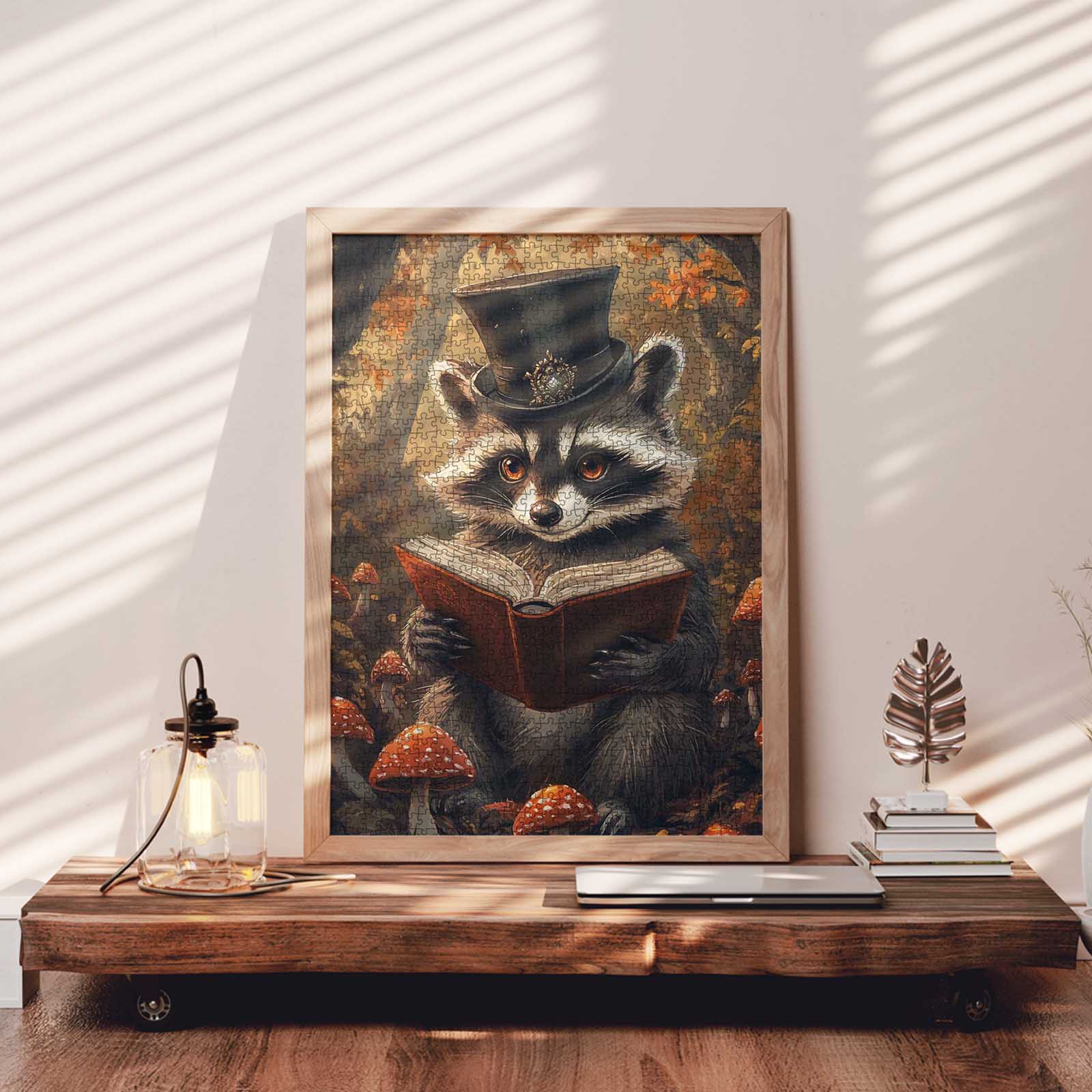 tucocoo-jigsaw-puzzles-waschb-r-puzzle-1000-teile-lesend image 3