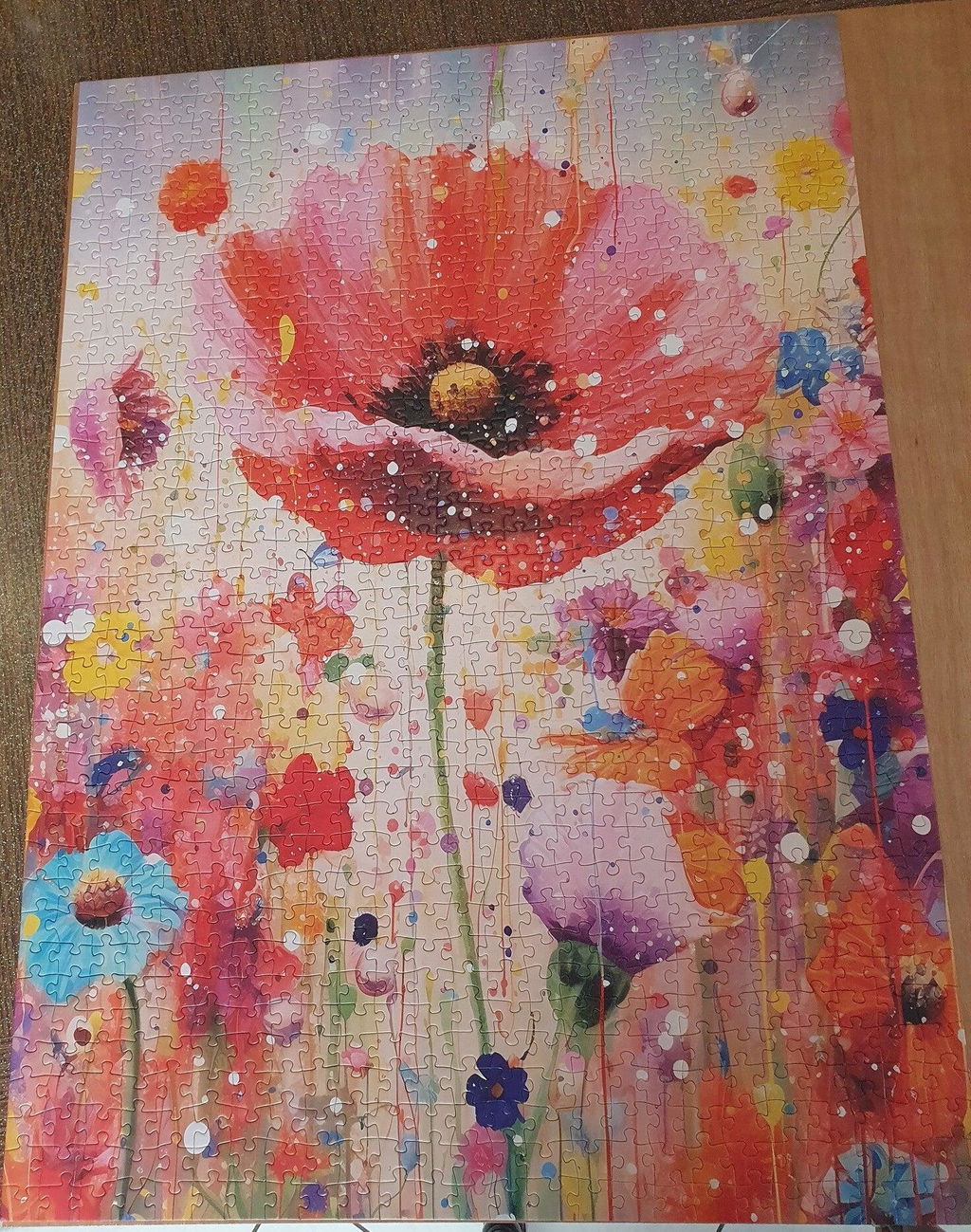 Scharfes Blumenbild