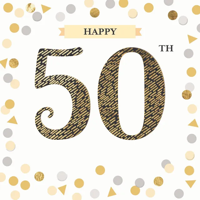 otter-house-greetings-cards-age-to-celebrate-50-geburtstagskarte-konfetti image 1
