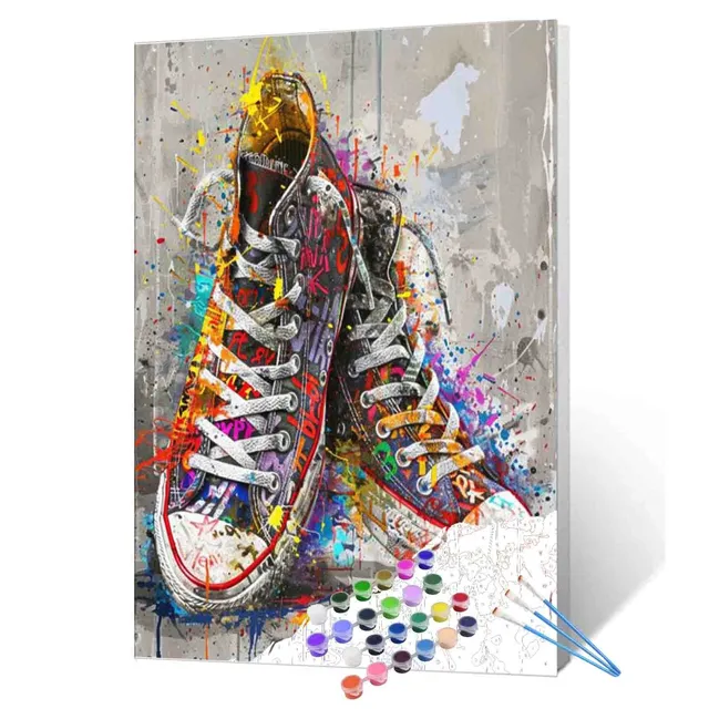 tucocoo-paint-by-numbers-graffiti-street-sneakers-malen-nach-zahlen-40x50-ohne-r image 1