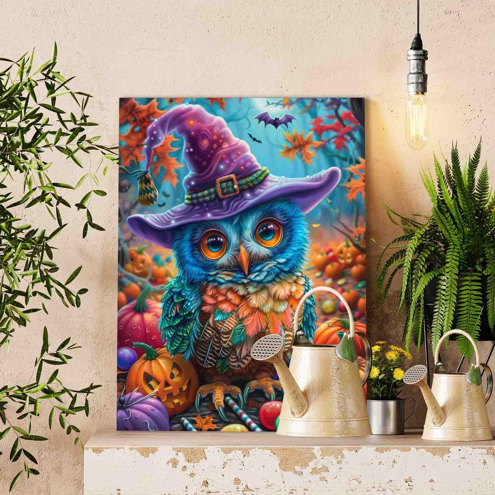tucocoo-halloween-candy-owl-malen-nach-zahlen-40x50-eule image 2