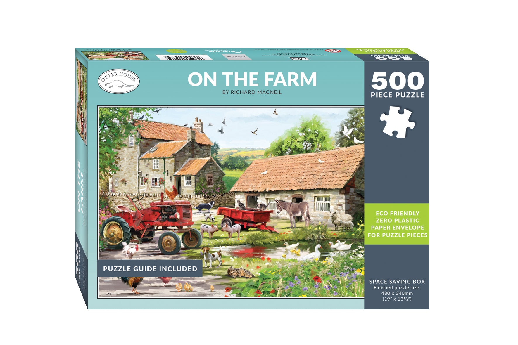 otter-house-on-the-farm-puzzle-500-teile-bauernhof image 2