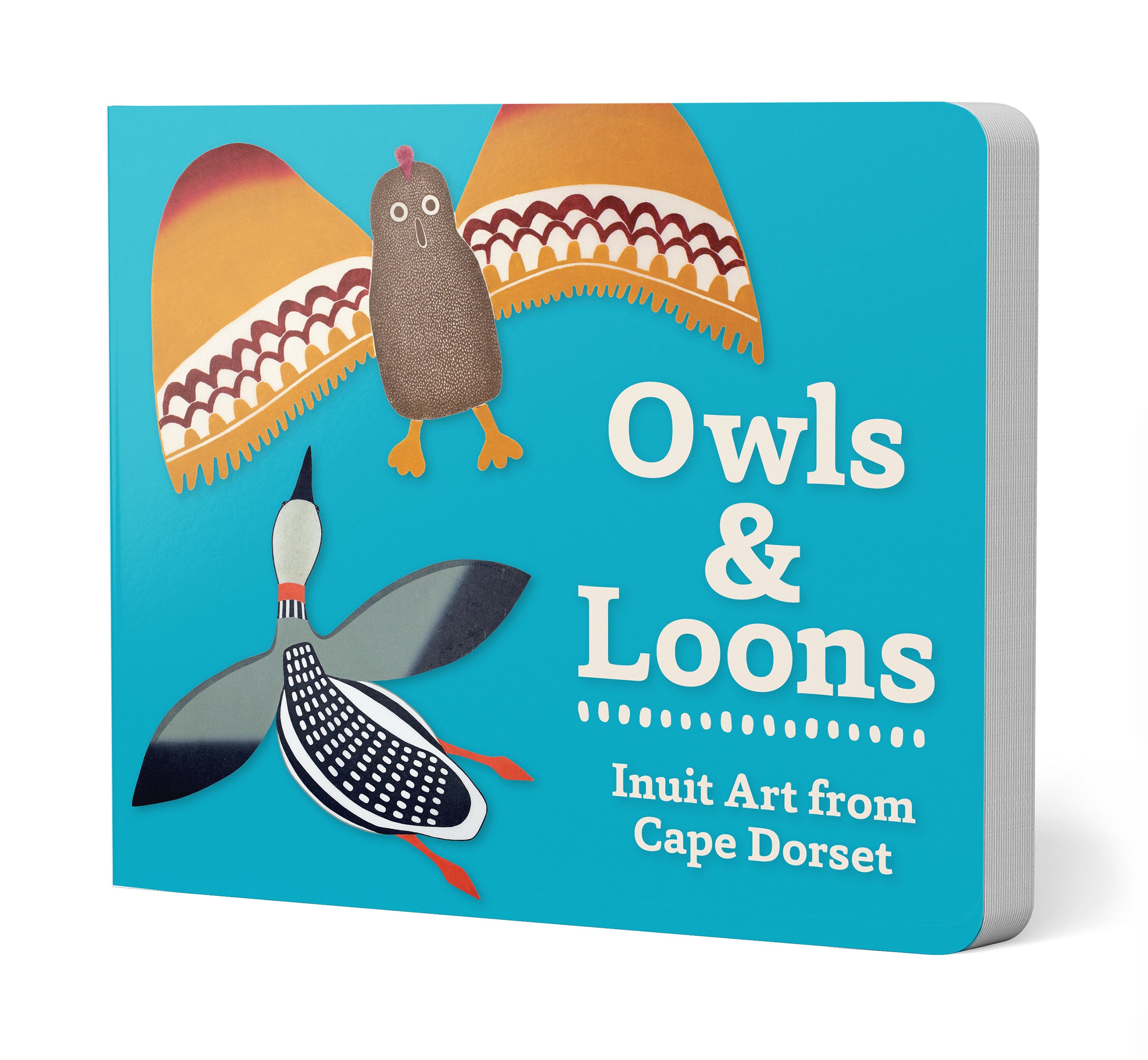 pomegranate-trade-books-owls-and-loons-pappbuch-eulen image 1