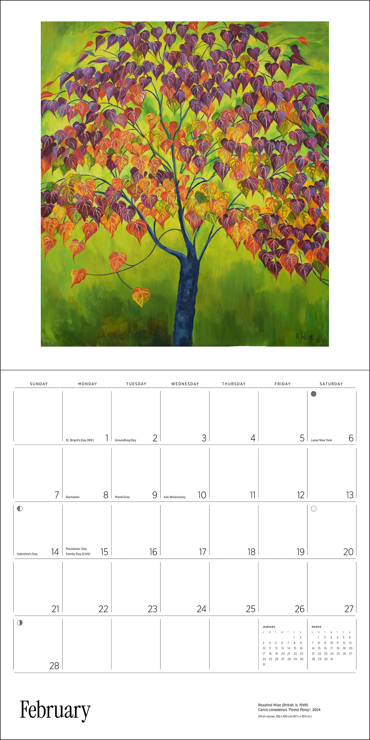 pomegranate-rosalind-wise-2027-wandkalender-blumen image 4