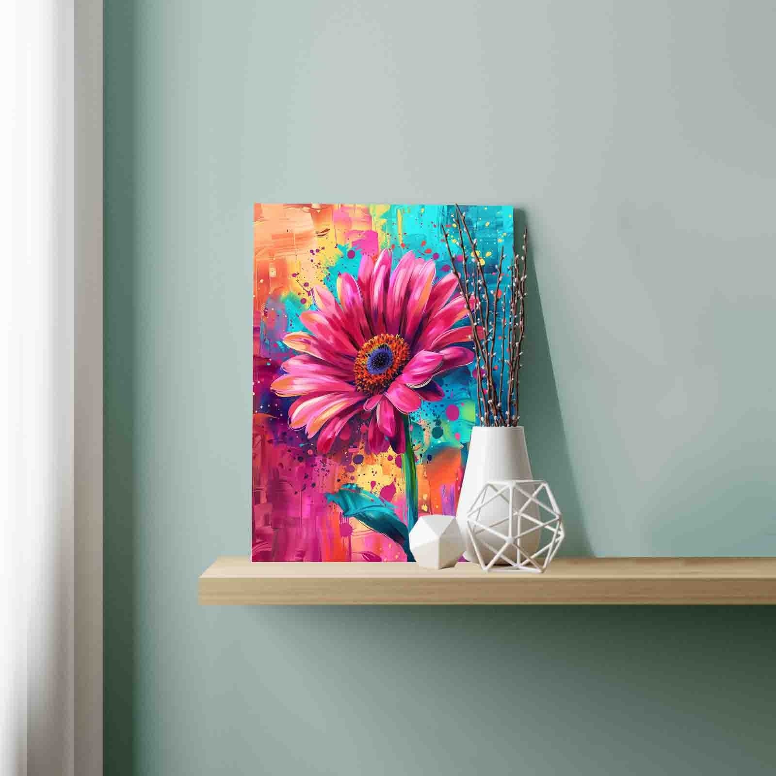 tucocoo-paint-by-numbers-vivid-daisy-bloom-malset-40x50-blumen image 3