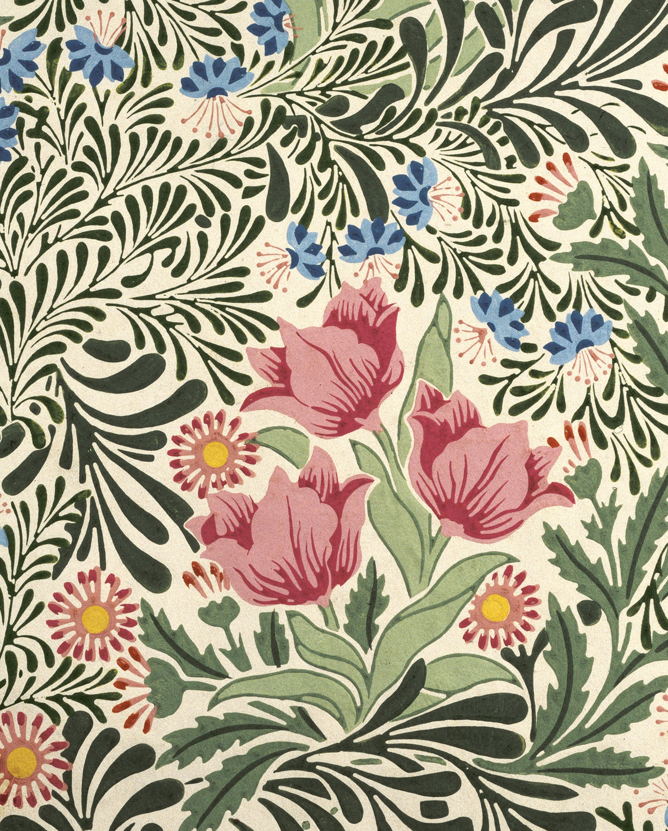 pomegranate-william-morris-bower-pattern-lesezeichen image 2