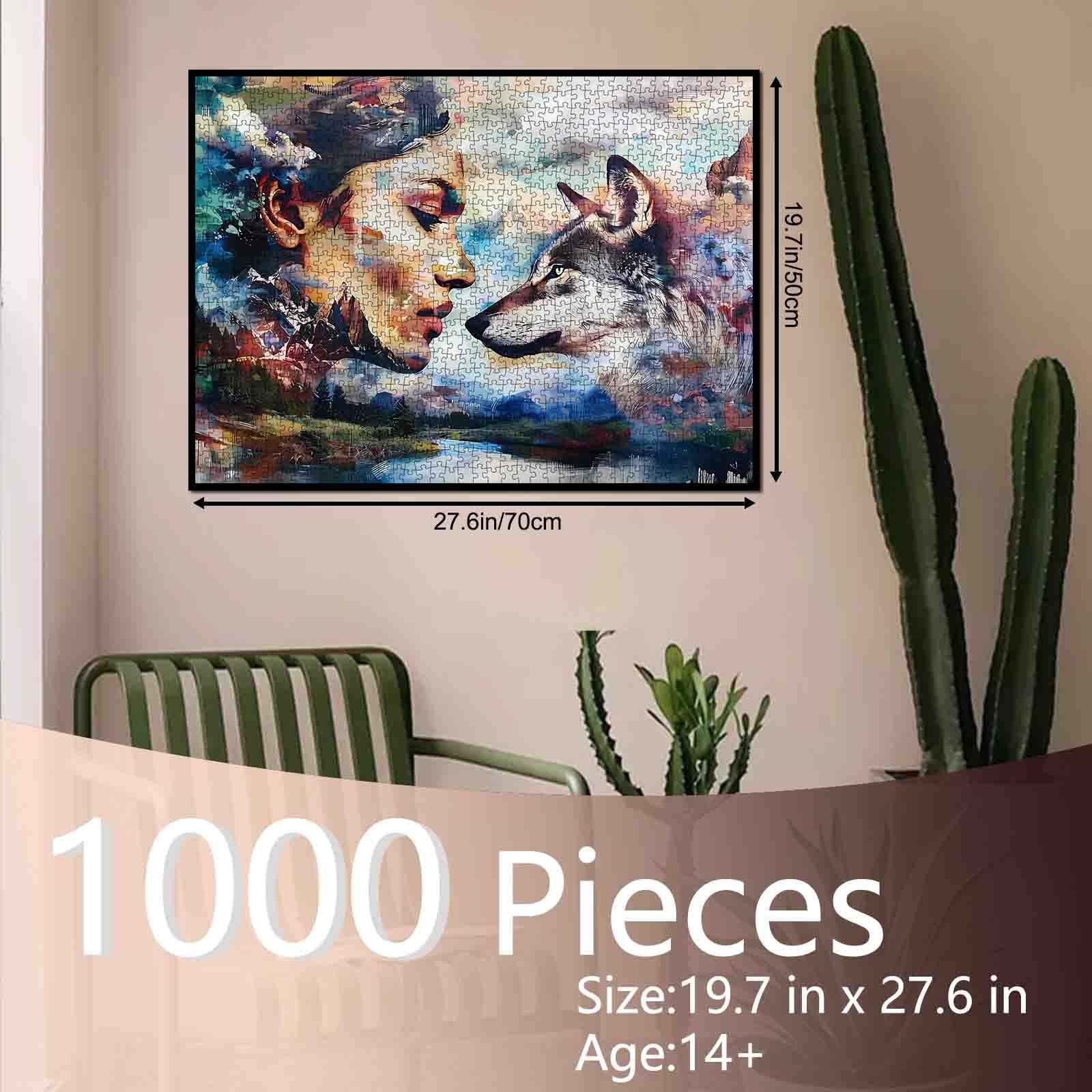 tucocoo-woman-and-wolf-puzzle-1000-teile-tier image 5