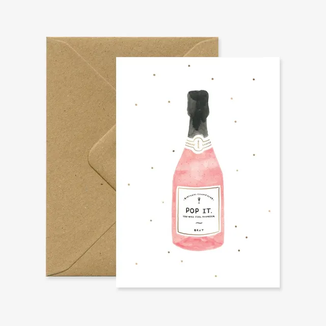 all-the-ways-to-say-champagne-geburtstagskarte-a6-festlich image 1