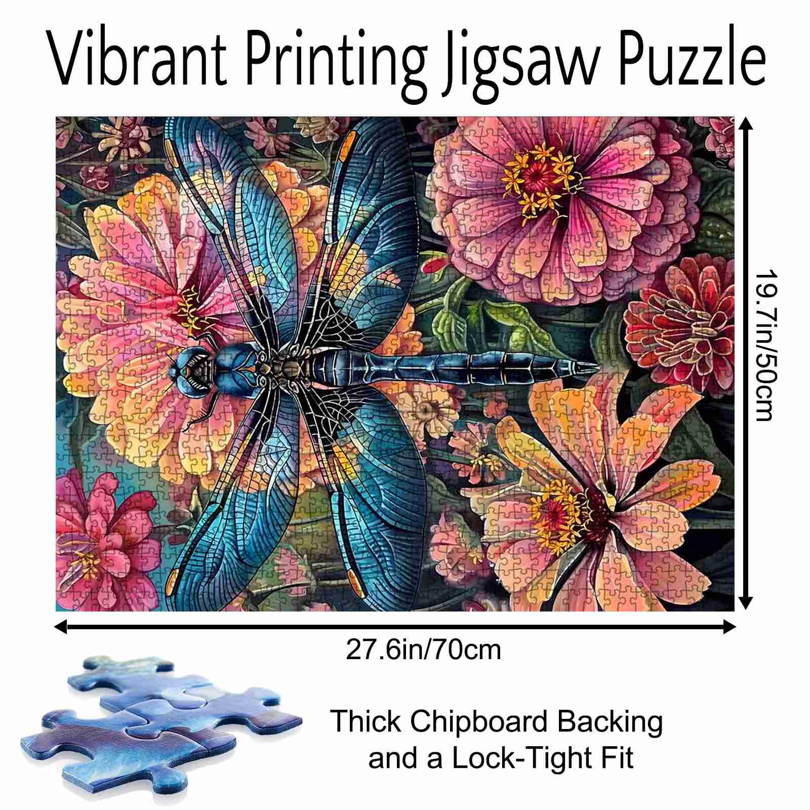 tucocoo-dragonfly-garden-puzzle-1000-teile-libelle-garten image 5
