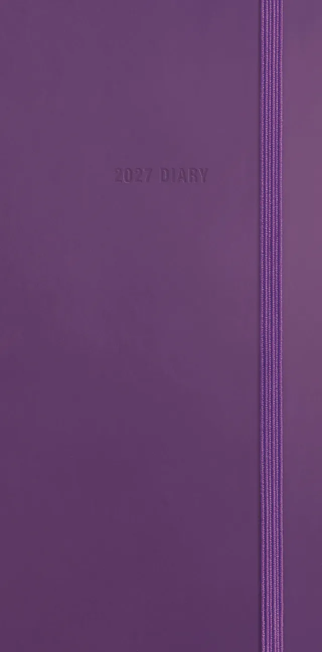 otter-house-fashion-diary-purple-slim-kalender-2027-lila image 1