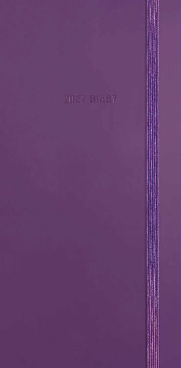 otter-house-fashion-diary-purple-slim-kalender-2027-lila image 1