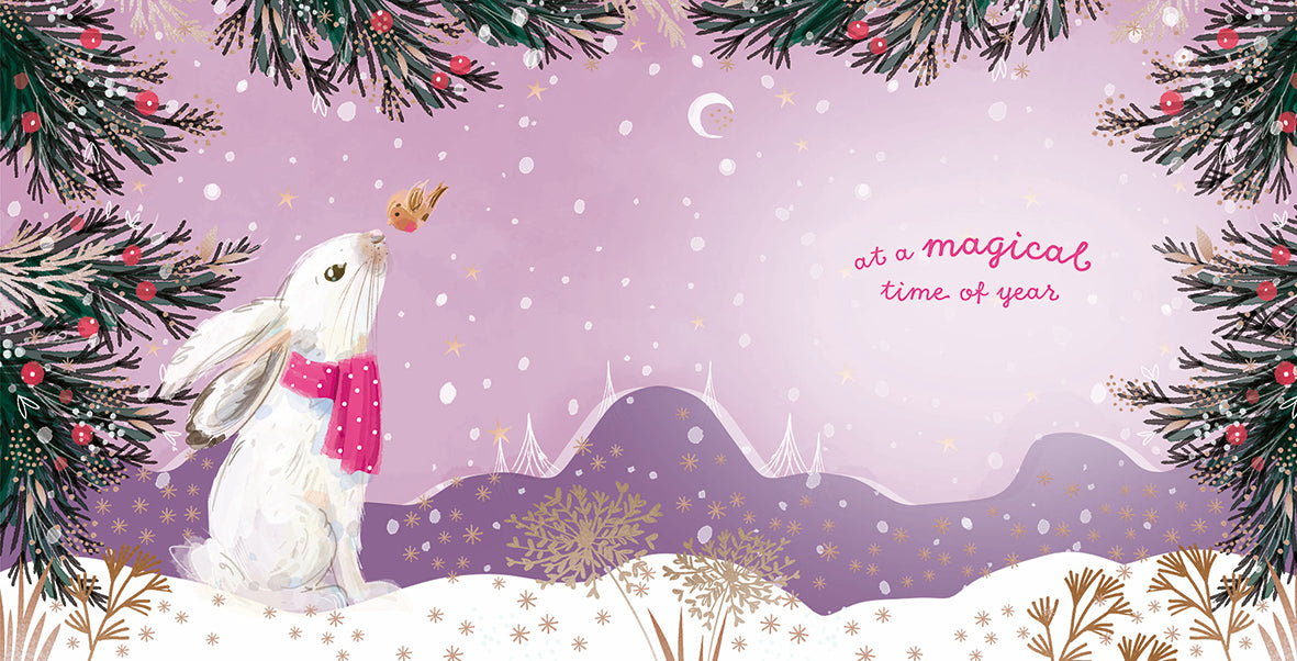 otter-house-weihnachtskarte-tochter-hase-mit-umschlag image 2