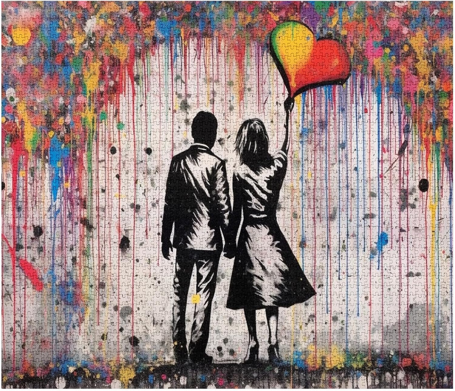 tucocoo-street-couple-love-banksy-puzzle-1000-teile-graffiti image 2