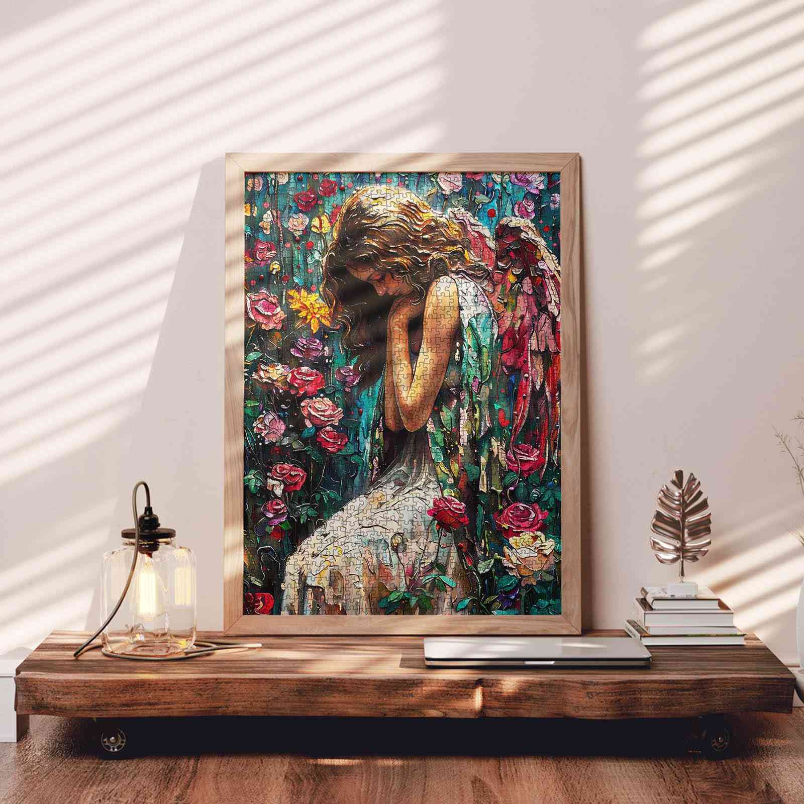 tucocoo-whispers-of-the-angel-puzzle-1000-teile-rosen-engel image 3