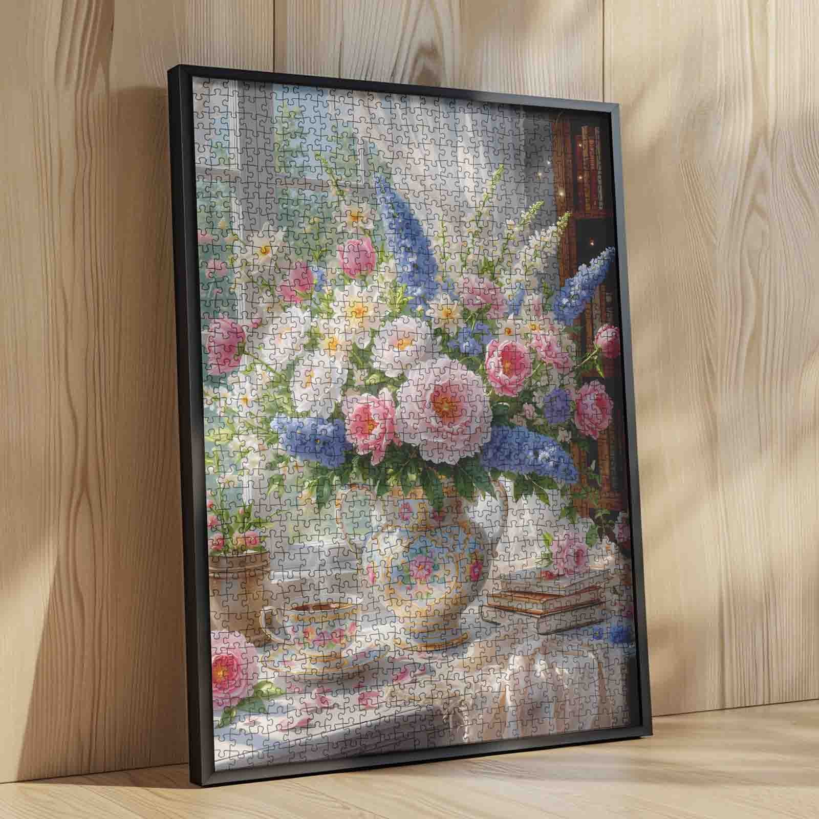 tucocoo-jigsaw-puzzles-sunlit-floral-teacup-puzzle-1000-teile-blumen image 4