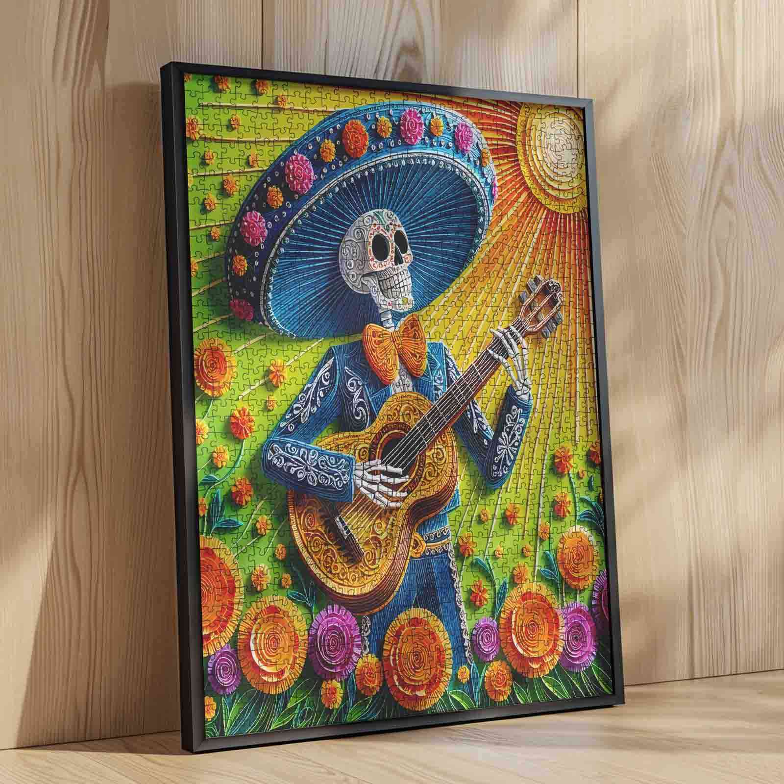 tucocoo-fiesta-skeleton-guitarist-puzzle-1000-teile-mexiko image 4