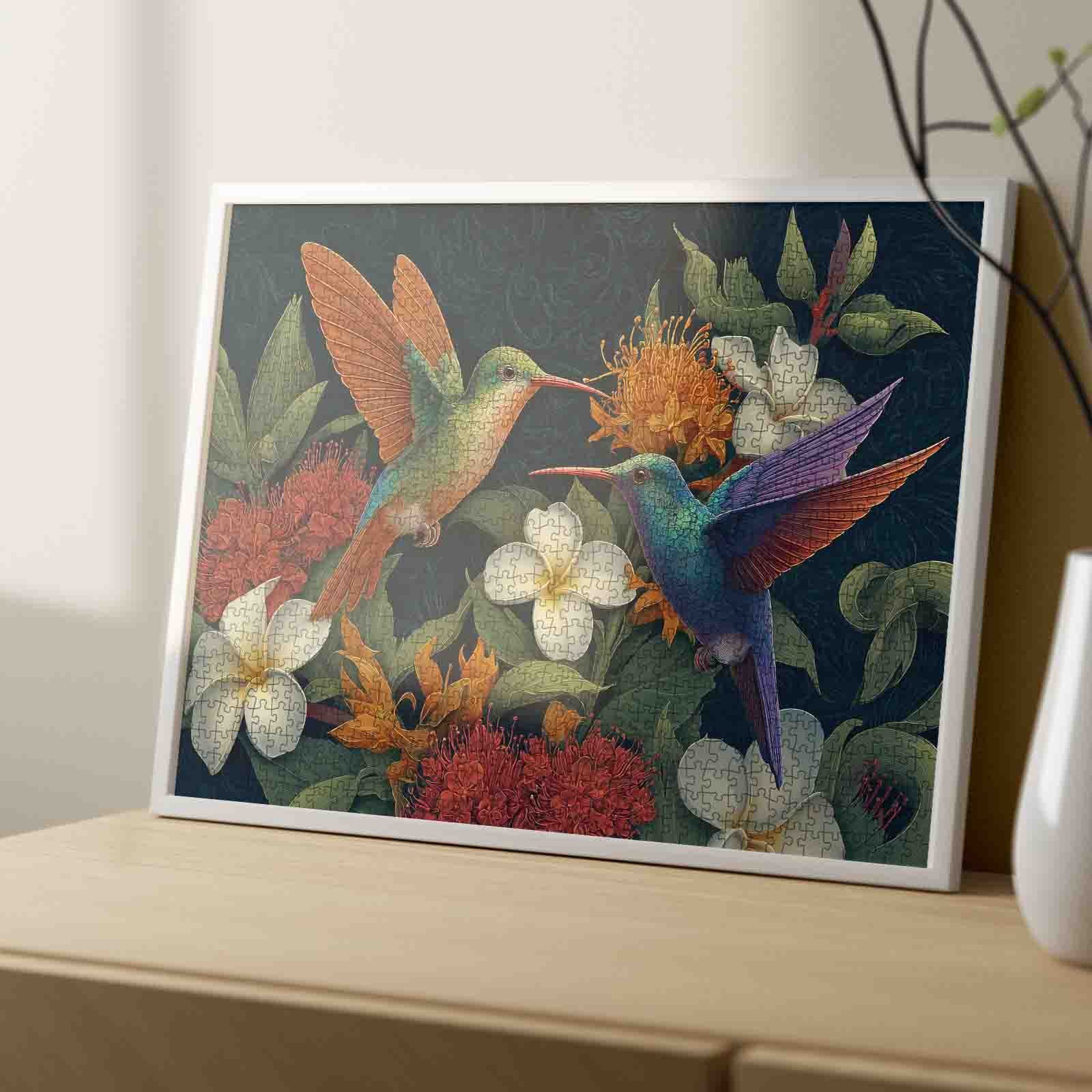 tucocoo-jigsaw-puzzles-tropical-hummingbirds-puzzle-1000-teile-tiere image 4