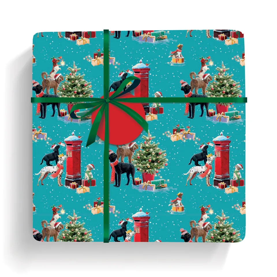 otter-house-little-helpers-geschenkpapier-weihnachten-5-bogen image 1