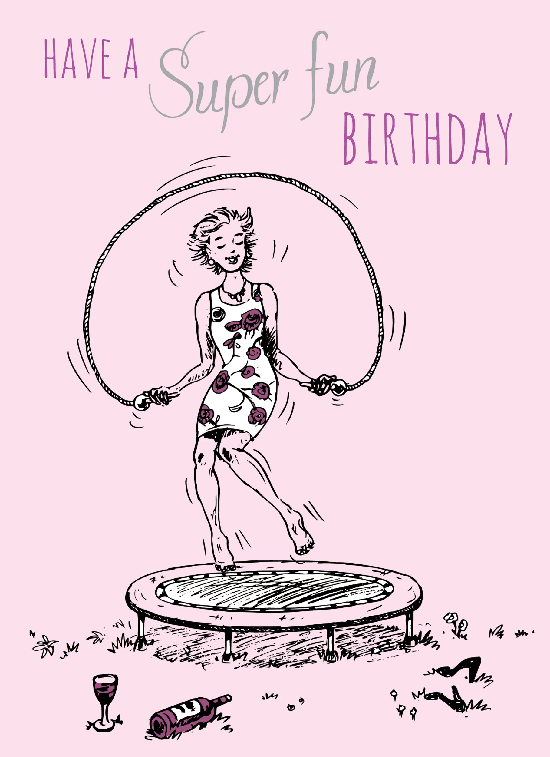 otter-house-greetings-cards-gru-karte-young-at-heart-trampoline image 1