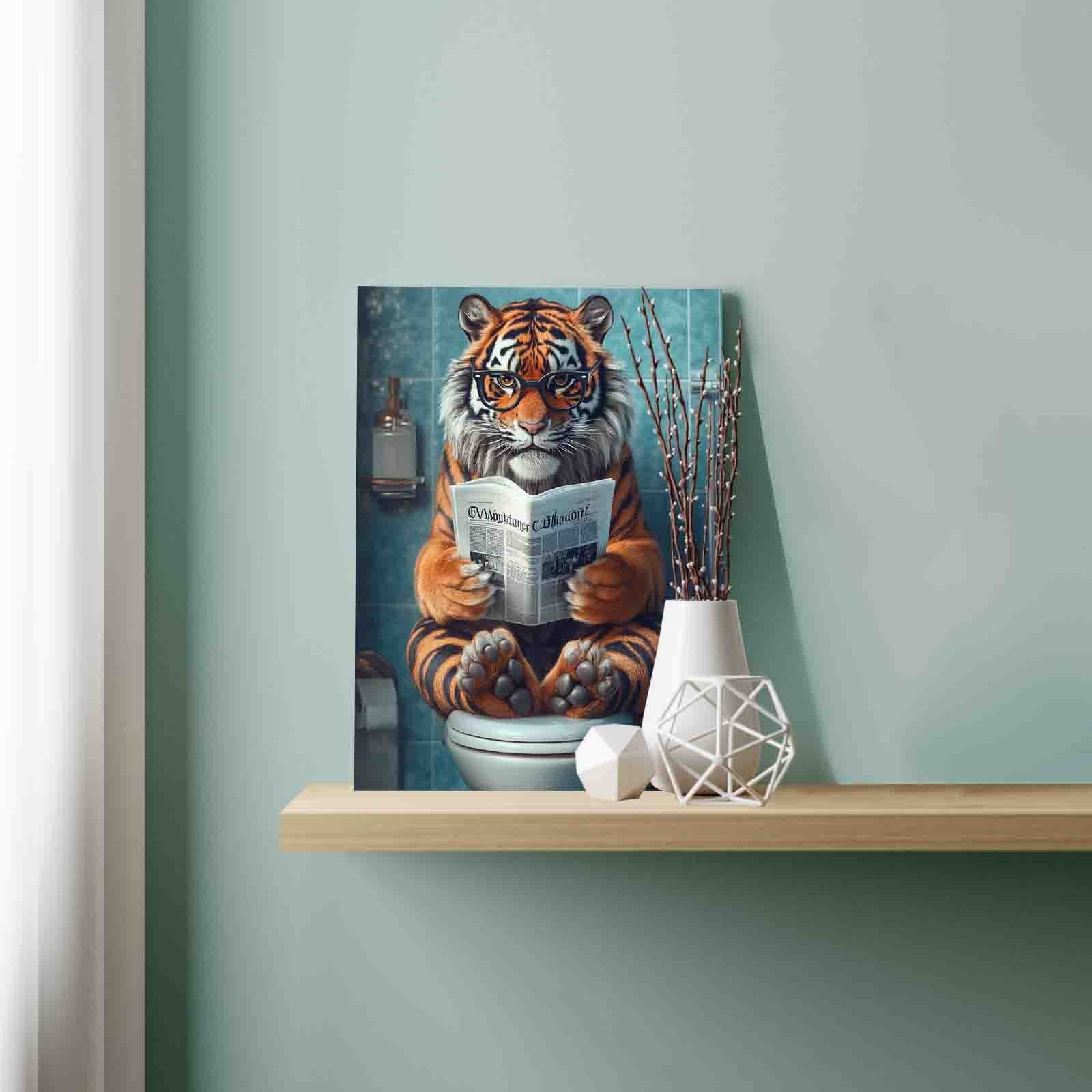tucocoo-toilet-reading-tiger-malen-nach-zahlen-40x50 image 3